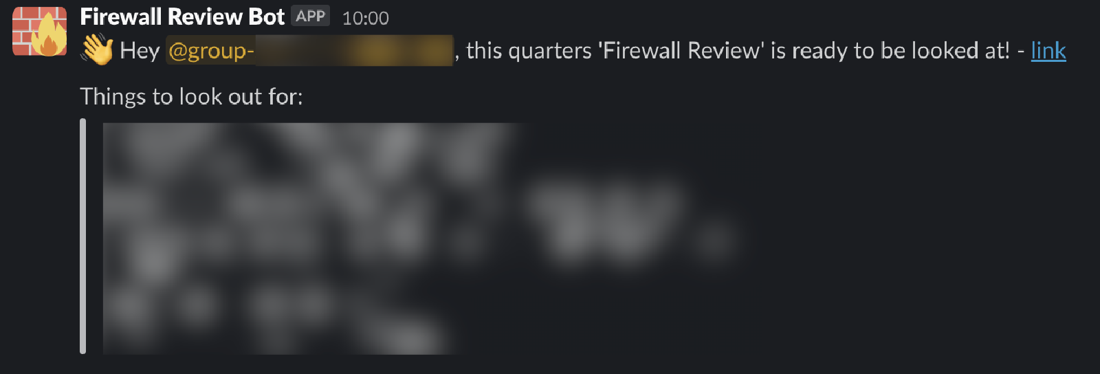 Firewall Review